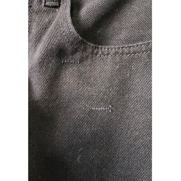 WeWoreWhat The Danielle Crystal Straight Jeans Black 26 NEW FLAWED - Picture 11 of 13